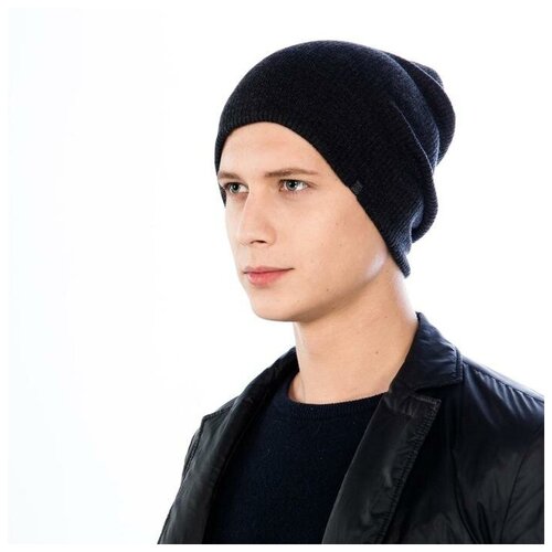 фото Шапка мужская трейд, цвет темно-серый, р-р 56-58 coompol