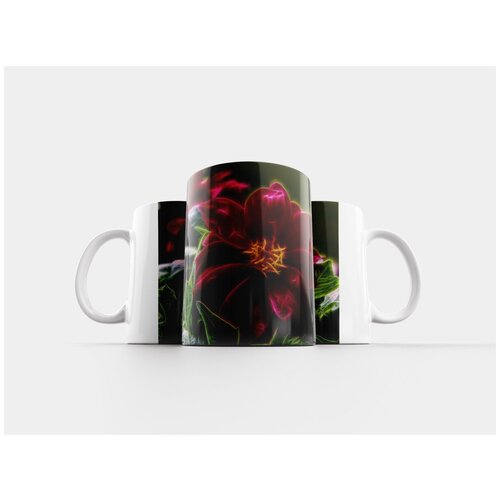 фото Кружка "цифровое искусство, хрупкий, блестящий" 320 мл lotsprints