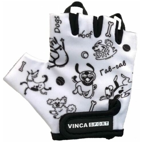 Перчатки Vinca Sport для мальчиков, размер 5XS, белый