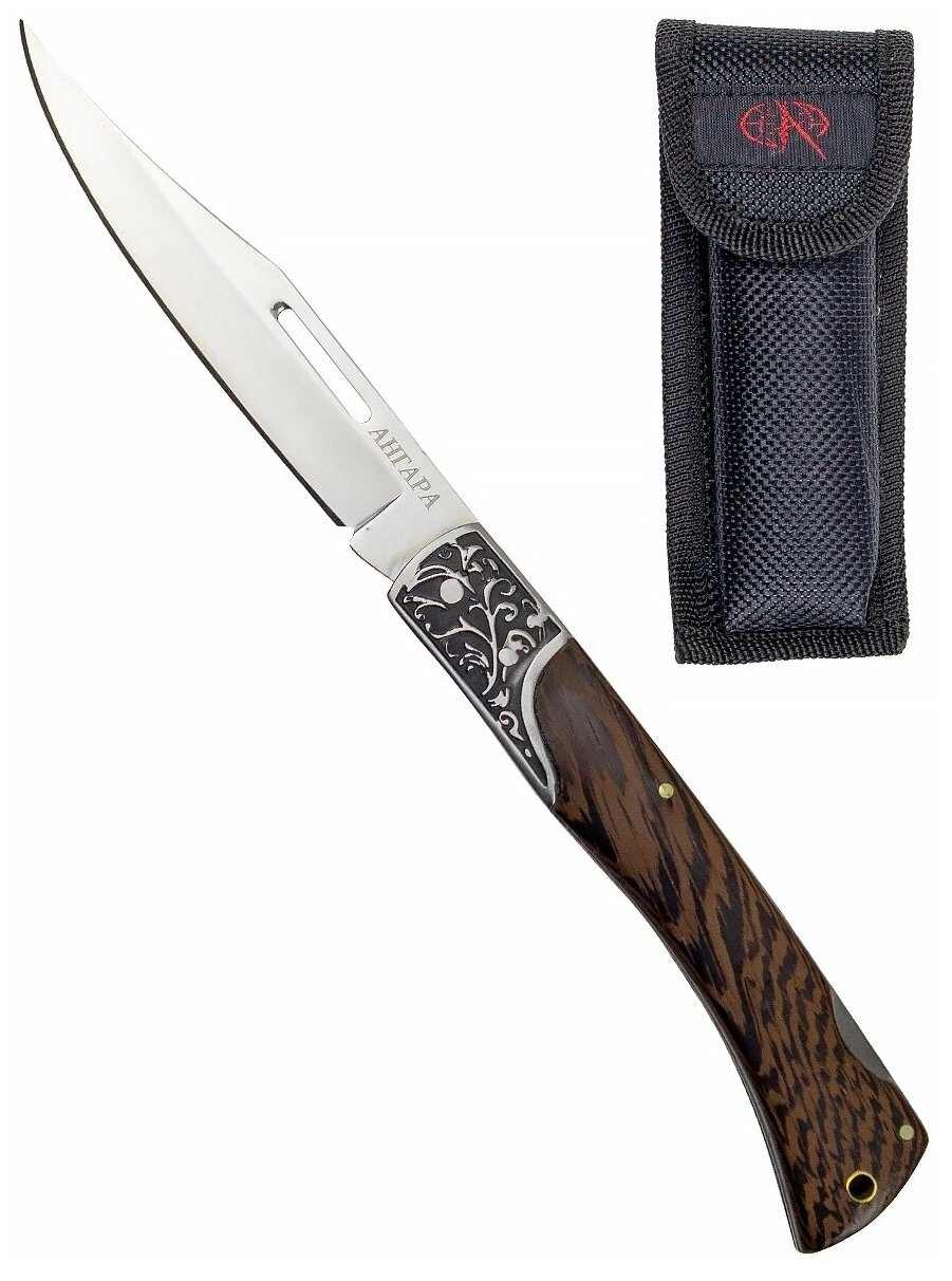 Нож туристический Pirat Ангара, длина лезвия 12.5 см