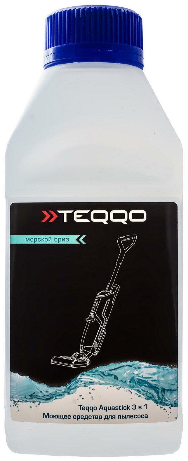 Моющее средство (500 мл) для пылесоса Teqqo Aquastick 3 в 1 (морской бриз)