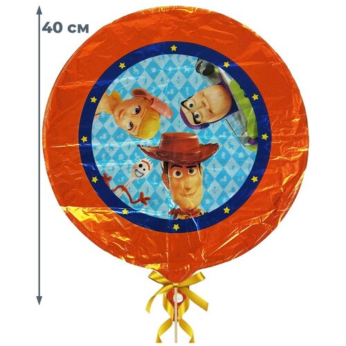 Воздушный шар История игрушек Toy Story (фольгированнный, 40 см)