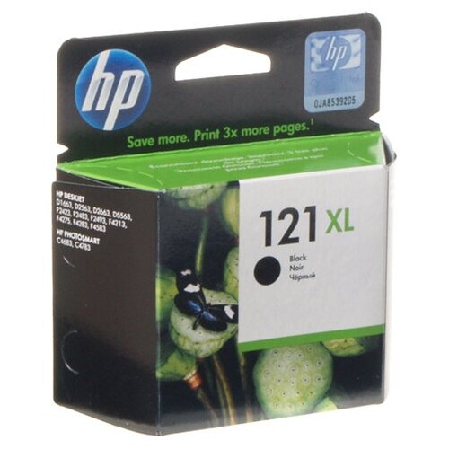 Струйный картридж Hewlett Packard CC641HE (HP 121 XL) Black керамический гриль primo oval 400 xl all in one черный