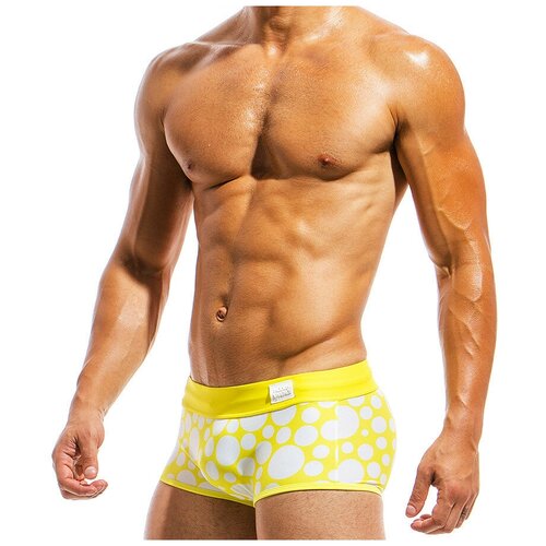 фото Плавки - боксеры "polkadot trunk boxer - yellow" / modus vivendi / желтый / размер xl