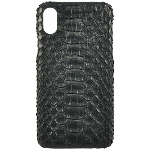 фото Чехол toria для iphone xs max exotic python hard black