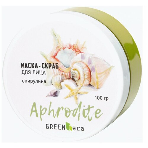 фото Green era маска-скраб спирулина