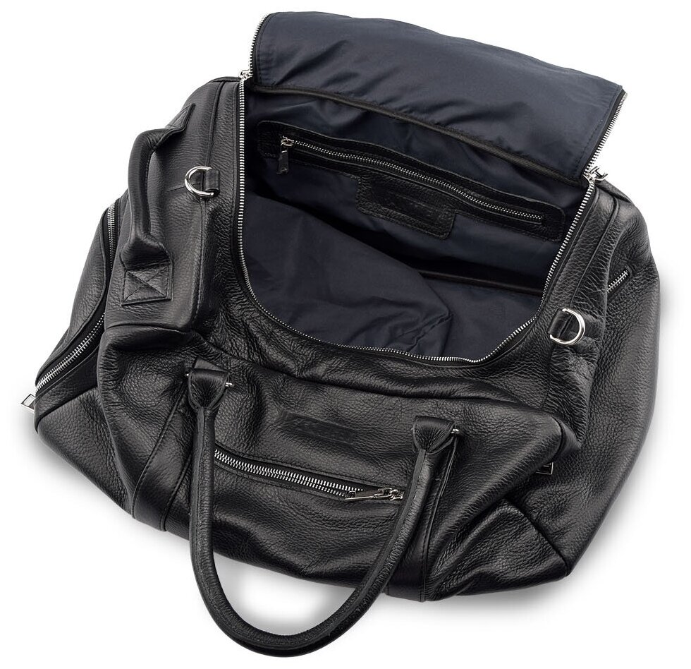 Hantley Дорожная сумка с отделением для обуви Foster Black - фотография № 8