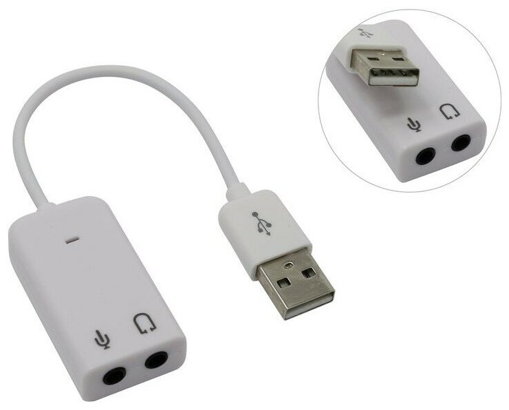 Espada переходник USB 2.0 Stereo Sound Adapter PAAU003 43082