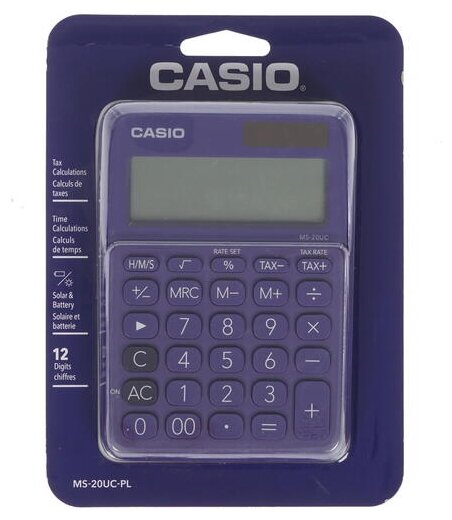 Калькулятор бухгалтерский CASIO MS-20UC