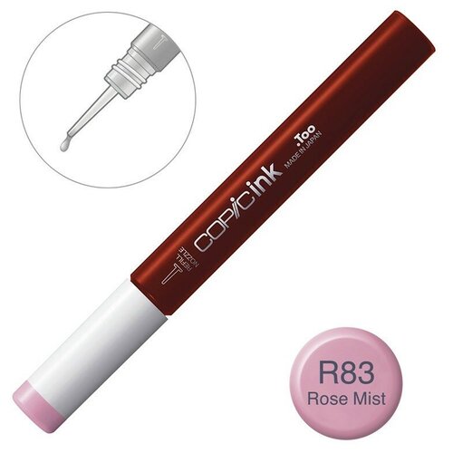 Художественный маркер COPIC Заправка для маркеров COPIC 12мл, R83 Розовая туман