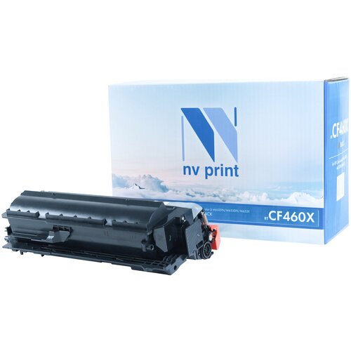 Картридж лазерный NV PRINT (NV-CF460X) HP Color Laser Jet M652/M653, черный, ресурс 27000 страниц, NV-CF460XBK картридж лазерный nv print nv cf462x hp color laser jet m652 m653 желтый ресурс 22000 страниц nv cf462xy