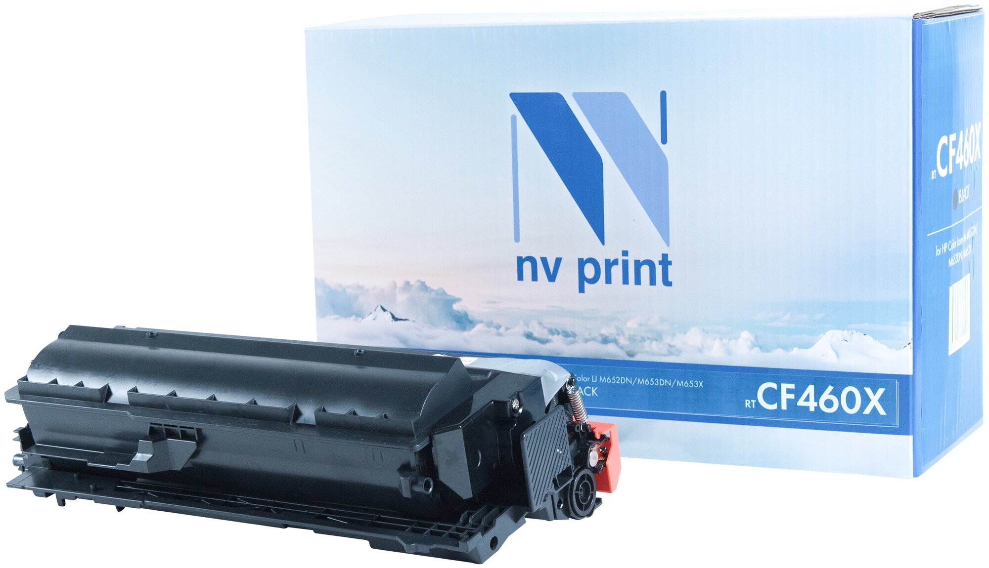 Лазерный картридж NV Print NV-CF460XBK для для HP CLJ M652, HP CLJ M653, CF460X (совместимый, чёрный, 27000 стр.)