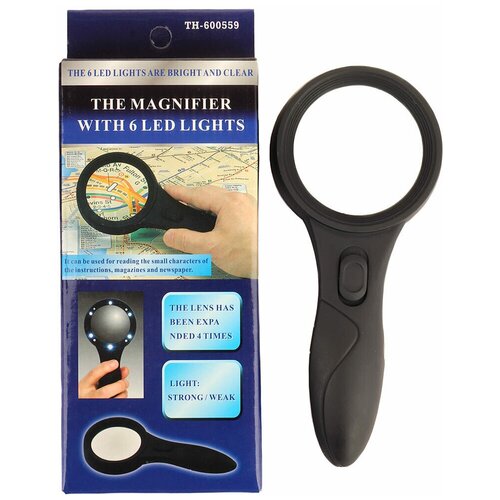 Лупа ручная TH-600559