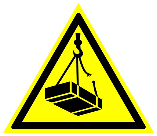 Для строительной площадки Возможно падение груза