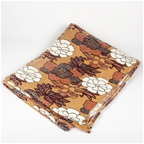 фото Плед бамбук пионы, 180*200 см bozhong home textile