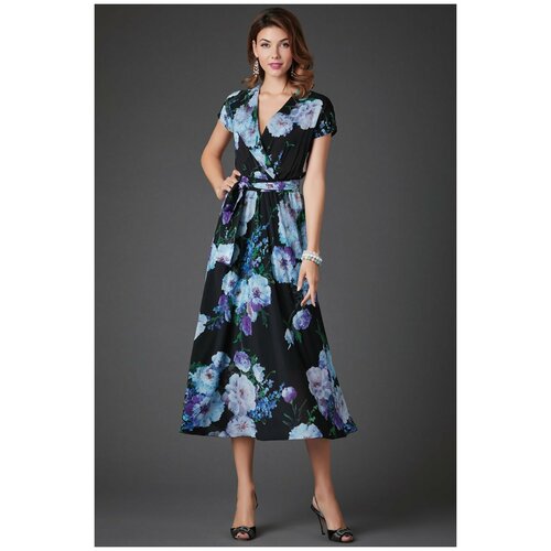 фото Платье арт-деко, размер 44, черный