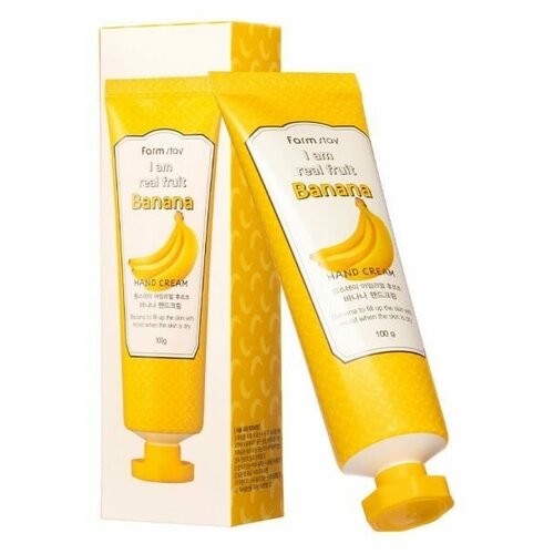 FarmStay Крем для рук I Am Real Fruit Banana Hand Cream 100 г.