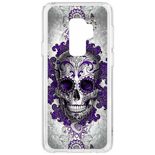 фото Чехол на samsung galaxy s9 plus kruche print sugar skull / чехол для samsung / чехол с рисунком / чехол с принтом / чехол для самсунг / чехол для самсунг / бампер на гелакси / чехол накладка для гэлэкси / противоударная накладка для samsung galaxy / защита для galaxy / защита на samsung / cиликоновый чехол для samaung galaxy / пластиковый чехол на самсунг / защитный чехол для самсунг / чехольчик / защита телефона / ударопрочный чехол / галакси кruче,kruche