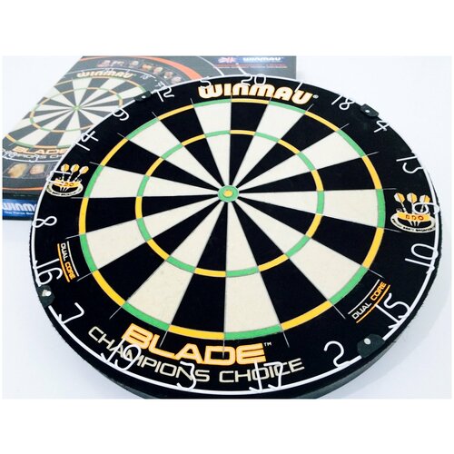 фото Мишень winmau blade champions choice dual core (профессиональный уровень)