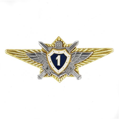 Нагрудный знак классность офицерский ВС РФ 1 класс нагрудный знак фсо 1 класс серебристый