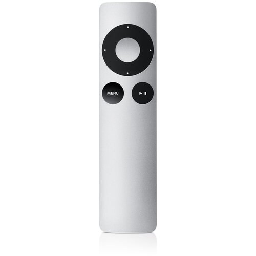 Пульт ДУ Apple TV Remote MM4T2ZM/A для Apple TV (2-го поколения) / Apple TV ( 3‑го поколения), серебристый