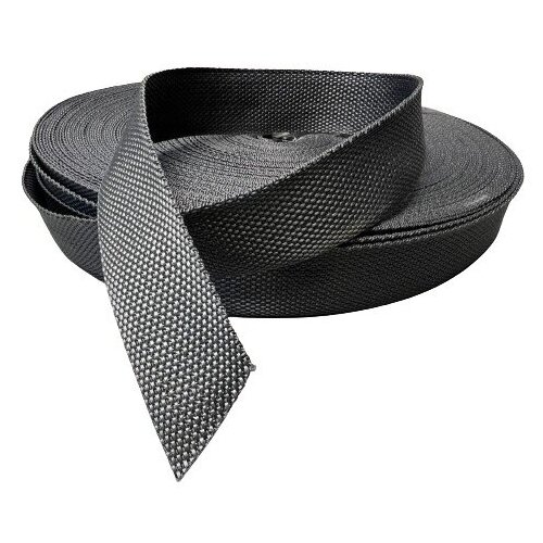 Лента окантовочная стропа ременная 30 мм, цвет Синий, 5 метров