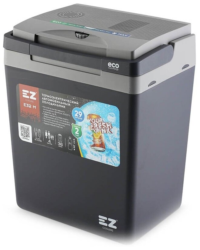 Термоэлектрический контейнер охлаждения EZ Coolers E32m 12/230V Gray .