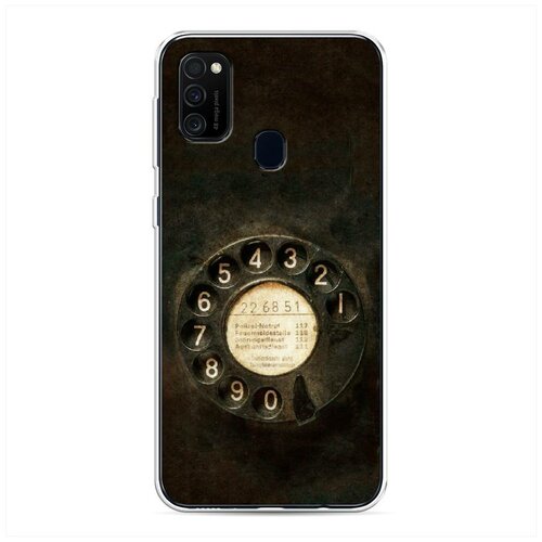 фото Силиконовый чехол "старинный телефон" на samsung galaxy m21 / самсунг галакси м21 case place