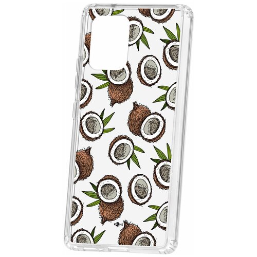 фото Чехол на samsung galaxy s10 lite kruche print кокосы / чехол для samsung / чехол с рисунком / чехол с принтом / чехол для самсунг / чехол для самсунг / бампер на гелакси / чехол накладка для гэлэкси / противоударная накладка для samsung galaxy / защита для galaxy / защита на samsung / cиликоновый чехол для samaung galaxy / пластиковый чехол на самсунг / защитный чехол для самсунг / чехольчик / защита телефона / ударопрочный чехол / галакси кruче