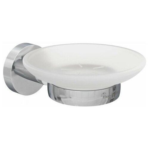 Мыльница Bennberg стекло CHROME BA-22 CR