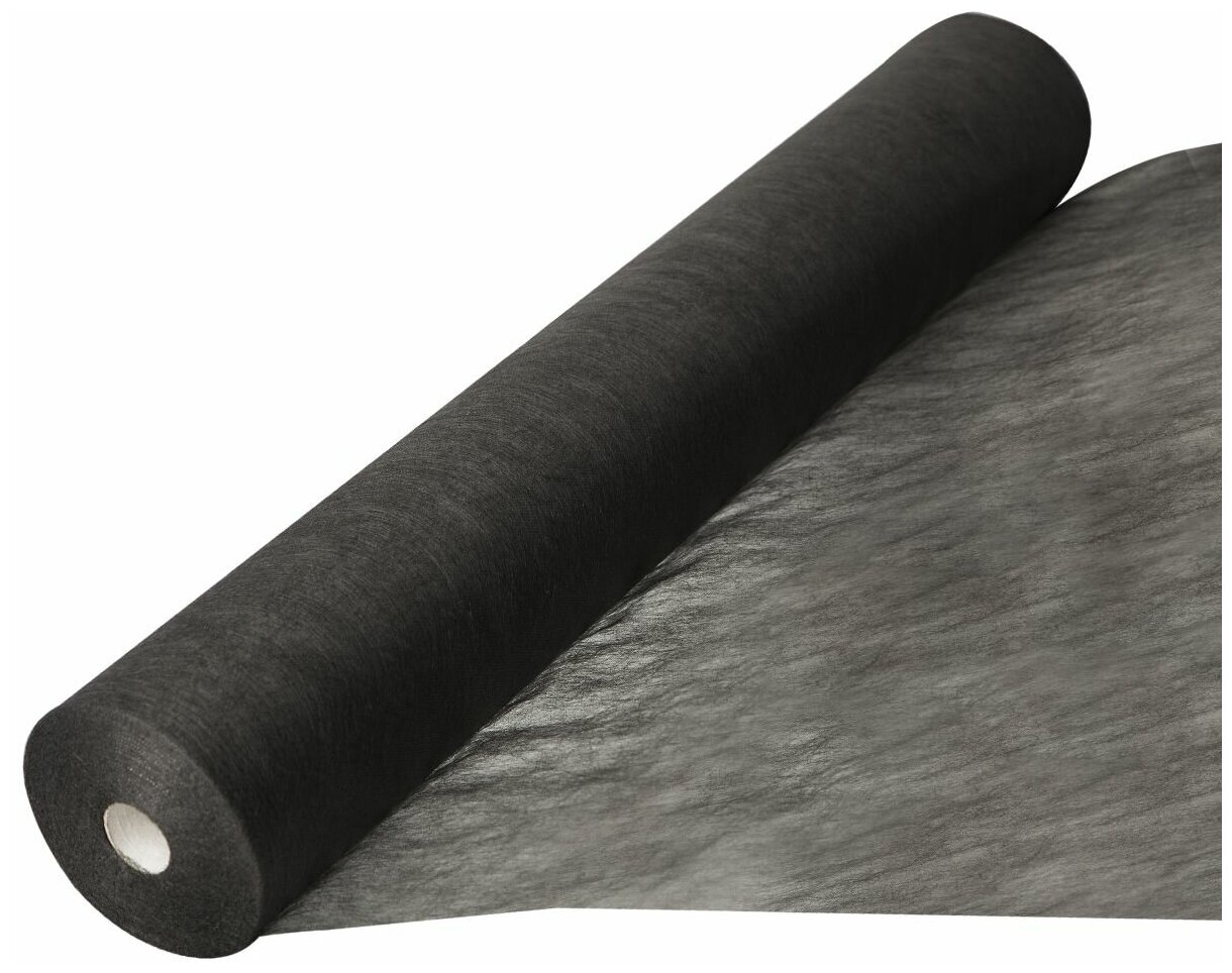 Простыня одноразовая BEAJOY Soft Standart 70x200 в рулоне, 10 г/м², черная, 100 шт.