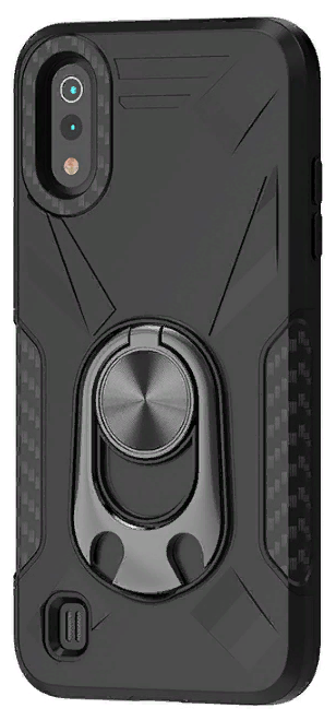 Чехол-бампер Чехол. ру для Samsung Galaxy A01 SM-A015F (2020) противоударный усиленный ударопрочный черный