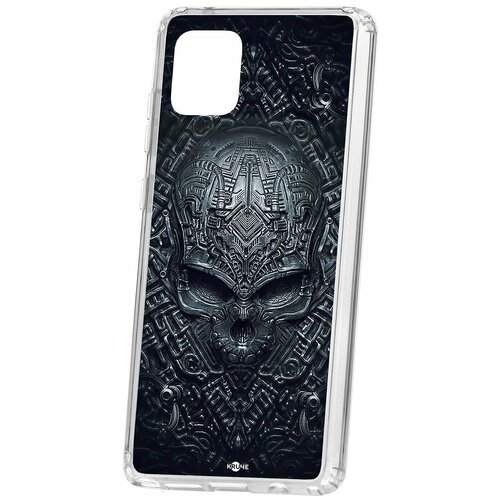 фото Чехол на samsung galaxy note 10 lite kruche print череп техно / чехол для samsung / чехол с рисунком / чехол с принтом / чехол для самсунг / чехол для самсунг / бампер на гелакси / чехол накладка для гэлэкси / противоударная накладка для samsung galaxy / защита для galaxy / защита на samsung / cиликоновый чехол для samaung galaxy / пластиковый чехол на самсунг / защитный чехол для самсунг / чехольчик / защита телефона / ударопрочный чехол / галакси кruче