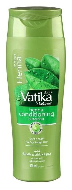 Шампунь для волос Dabur VATIKA Henna с хной, 400 мл