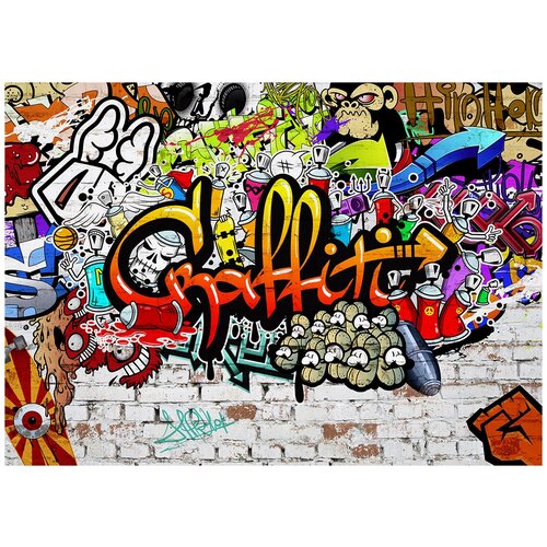 Граффити. Graffiti - Виниловые фотообои, (211х150 см) граффити seniors виниловые фотообои 211х150 см