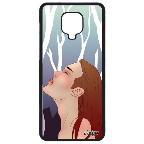 фото Защитный чехол на смартфон // xiaomi redmi note 9 pro // "надежда" дизайн тишина, utaupia, цветной