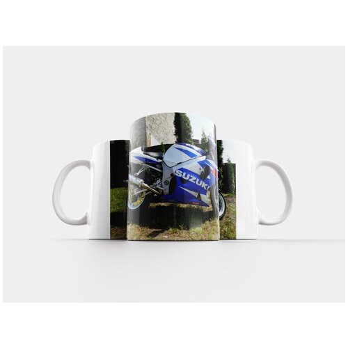 фото Кружка "мотоцикл, мотор, гонщик" 320 мл lotsprints