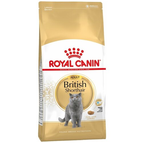 Сухой корм для кошек Royal Canin British Shorthair Adult корм для британских короткошерстныхстарше 12 месяцев 400 г