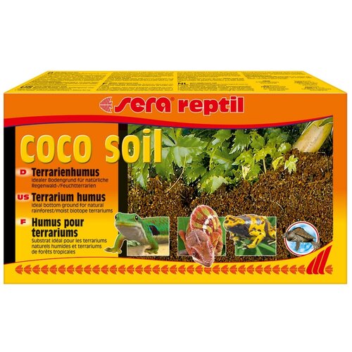 Сера Террариумный грунт reptil coco soil (S32042) (2 шт)
