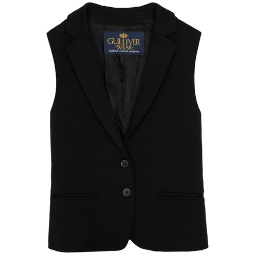 фото Жилет gulliver размер 164, черный