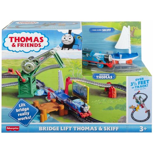 Купить Игровой набор Thomas & Friends Разведение моста с Томасом и Скиффом GWX09, Fisher-Price