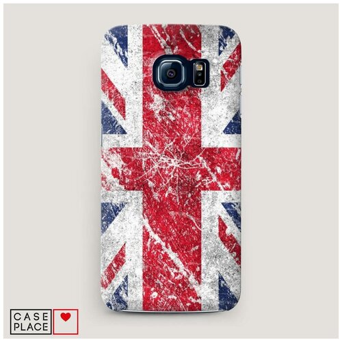 фото Чехол пластиковый samsung galaxy s6 флаг британский case place