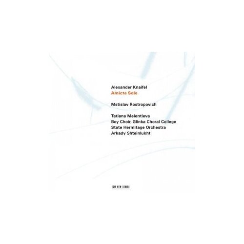 Компакт-Диски, ECM Records, KNAIFEL, ALEXANDER - Amicta Sole (CD) виниловая пластинка mstislav rostropovich bach the cello suites 0190295079147