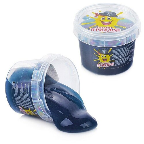 Слайм Прихлоп Мальчик-пират, синий, 90 гр