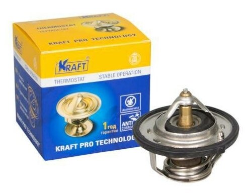 KT019521 KRAFT Термостат для Hyundai/Kia Solaris/CEED (07-) (термоэлемент) OBERKRAFT КТ 019521 KRAFT KT019521