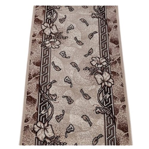 Ковровая дорожка 9147 BEIGE 80 x 1000