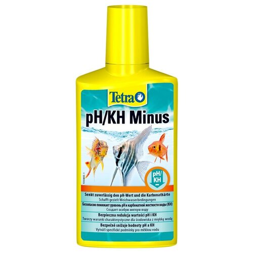 Средство Tetra pH KH Minus 250 мл, для снижения значений pHKH (2 шт) средство tetra phosphateminus жидкое для снижения концентрации фосфатов 250 мл