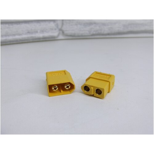 фото Мама/папа (комплект) для подключения аккумулятора электротранспорта хт60 нет бренда