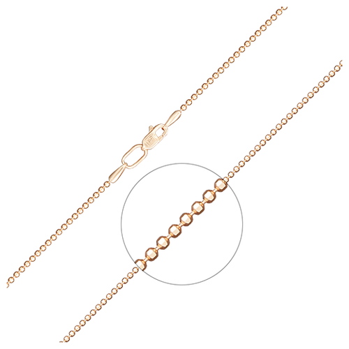 PLATINA jewelry Золотая цепочка 21-1303-150-1110-17, размер 55