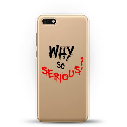 фото Силиконовый чехол why на huawei y5 prime (2018) andy & paul